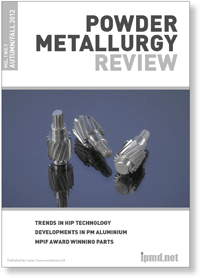 Powder Metallurgy Review – a new magazine for the PM industry