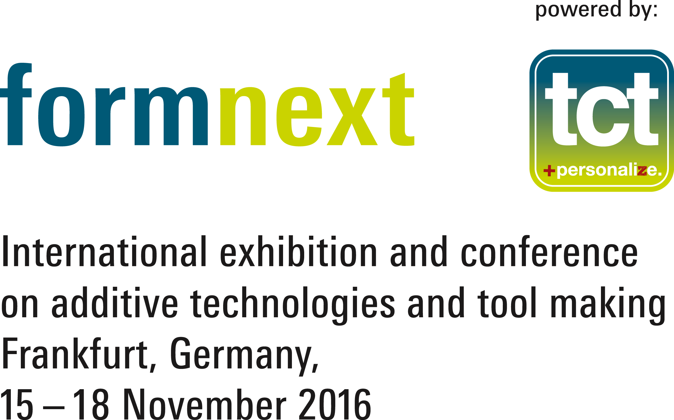 Formnext powered by TCT 2016