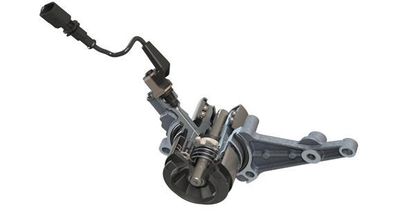 CIM provides added value for controllable automotive water pumps