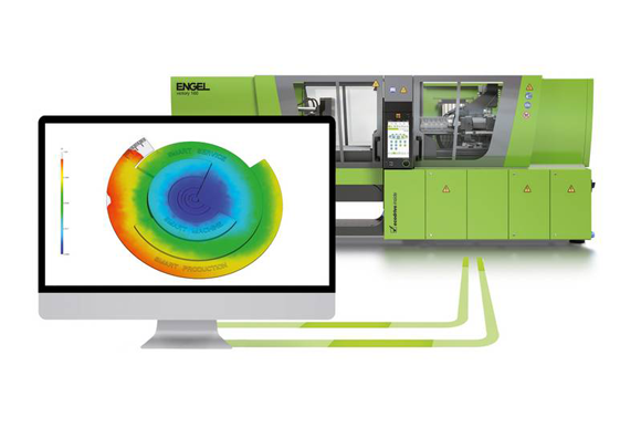 Engel and Autodesk showcase Engel sim link software for injection moulding process at K 2019