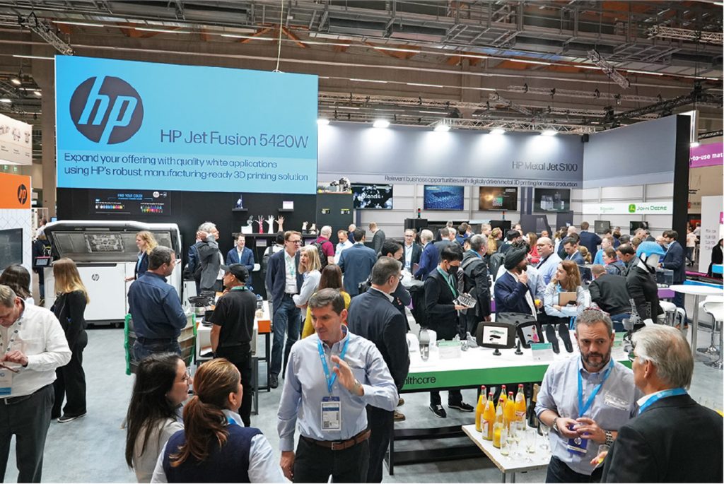 Fig. 1 HP 3D Printing’s most recent outing at Formnext 2022, Frankfurt, Germany, November 15–18, 2022