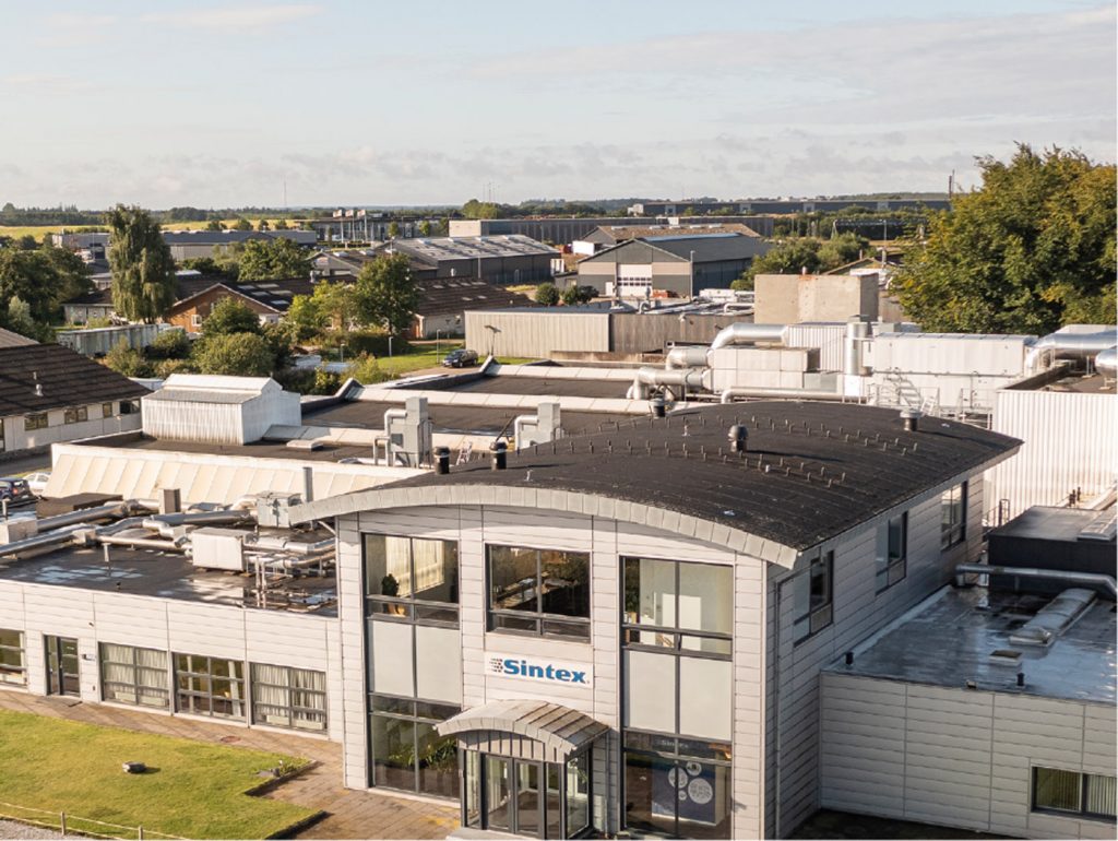 Fig. 1 Sintex’s manufacturing facility in Hobro, Denmark