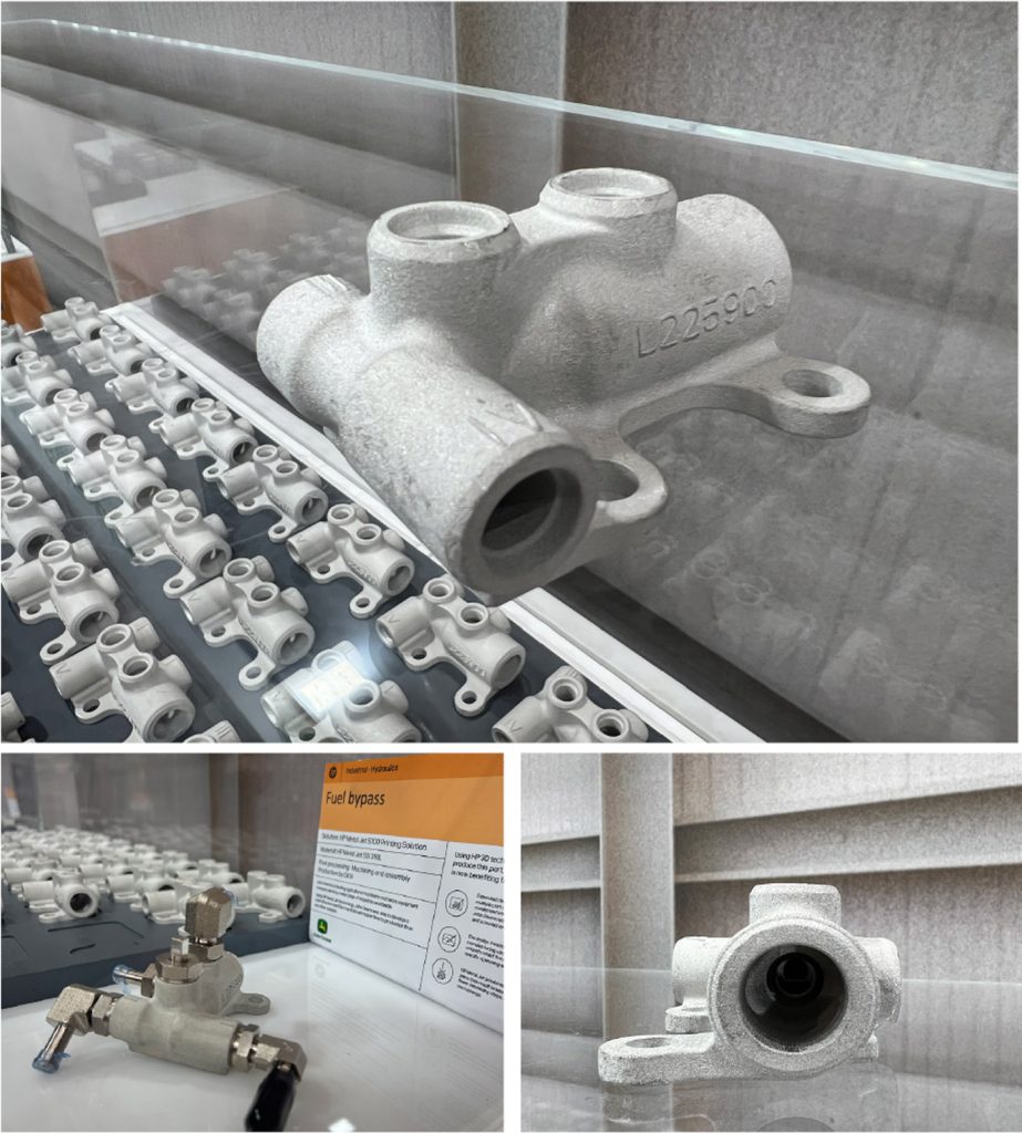 Fig. 11 Valves for agricultural machinery produced on the HP Metal Jet for John Deere (Photos PIM International magazine)