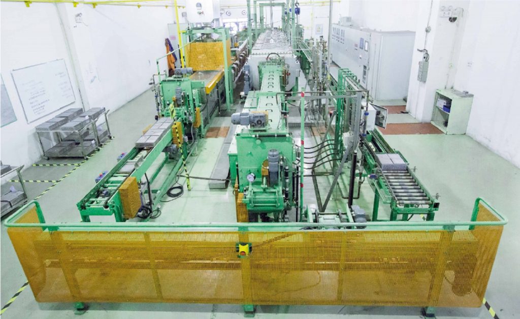 Fig. 1 Sintering furnaces at Chenming Electronic Technology Corp. (UNEEC), a Taiwan-based global OEM/ODM and a major MIM component producer with operations in Dongguan, China, since 2002 (Courtesy UNEEC)