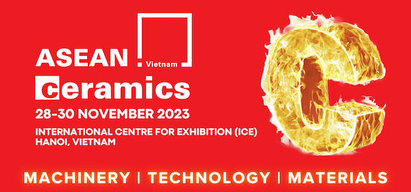 ASEAN Ceramics 2023 is expected to be the event’s largest ever showing (Courtesy Messe München)