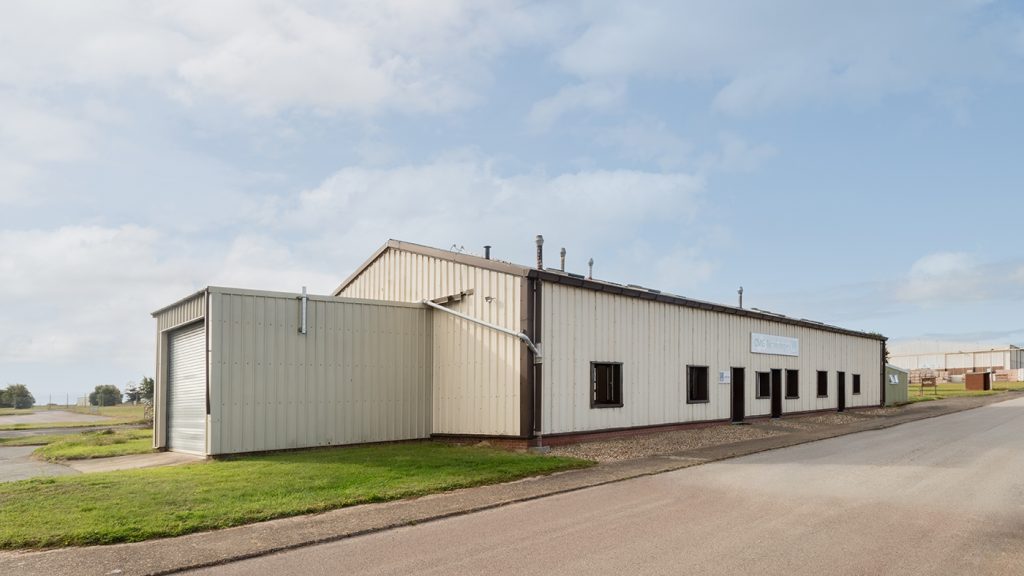 Fig. 2 CMG Technologies’ manufacturing operations are located on a disused military airfield, one of several such sites in the region that are now home to a growing number of manufacturing firms (Courtesy CMG Technologies)