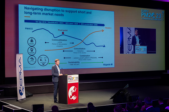 The Euro PM2024 Congress & Exhibition Plenary session will take place September 30, 2024 (Courtesy EPMA)