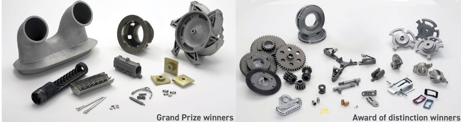 Fig. 1 The PM Design Excellence Awards celebrate the capabilities of all metal powder forming technologies, from PM and MIM to metal AM (Courtesy MPIF)