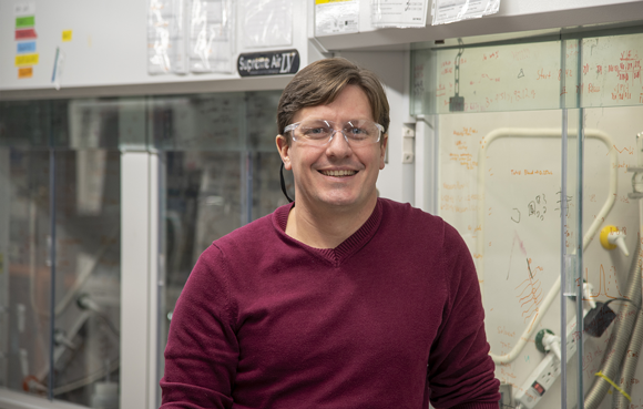 Robert Hickey, assistant professor of materials science and engineering, is co-leading the project (Courtesy Matthew Carroll)