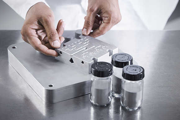 Sandvik AB has introduced Osprey HWTS 50, a hot-work tool steel powder designed for enhanced manufacturability (Courtesy Sandvik)