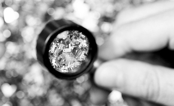 As part of the company’s sustainability efforts, metal shavings are reused as new raw materials, reducing resource requirements by around 9 tons (Courtesy Visottica)