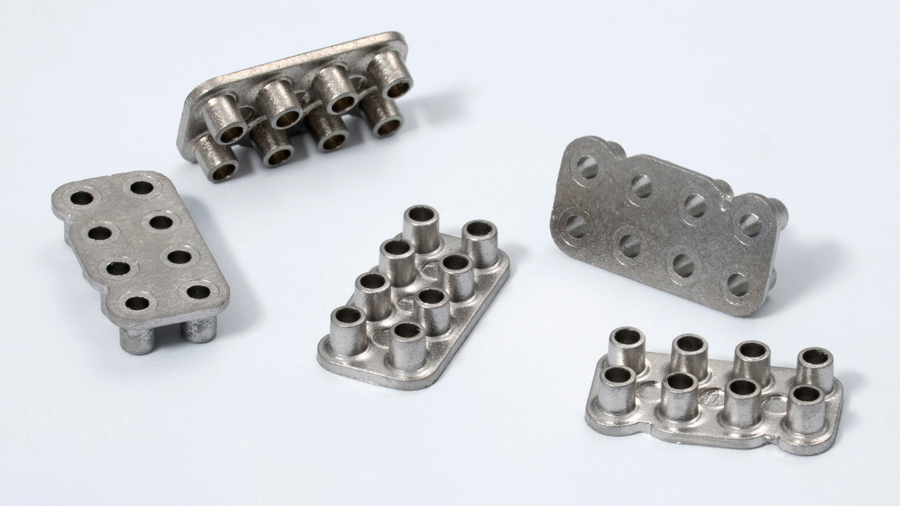 Fig. 6 Core plate used in its Cadence Tablet by MPP for Tactile Engineering (Courtesy MPIF)   