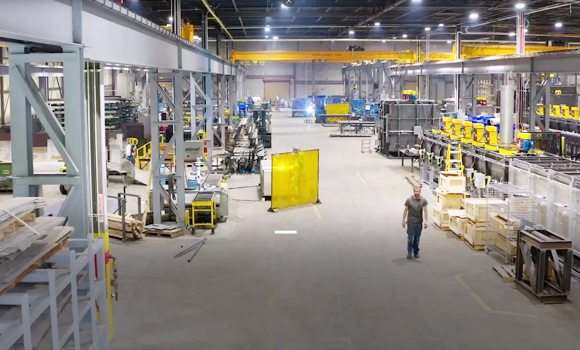 Inside the new facility (Courtesy Gasbarre)