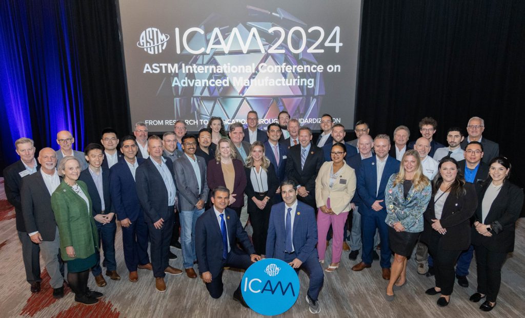 Fig. 3 A number of awards are presented at the ICAM conference, including Young Professional in Additive Manufacturing, the Additive Manufacturing Awards of Excellence, and the Advanced Manufacturing Lifetime Achievement Award (Courtesy ICAM 2024)