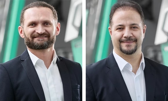 Mihai Dumitru (left) has been appointed Managing Director of Arburg Romania and Çağrı Ünver (right) has been appointed Managing Director of Arburg Türkiye (Courtesy Arburg)