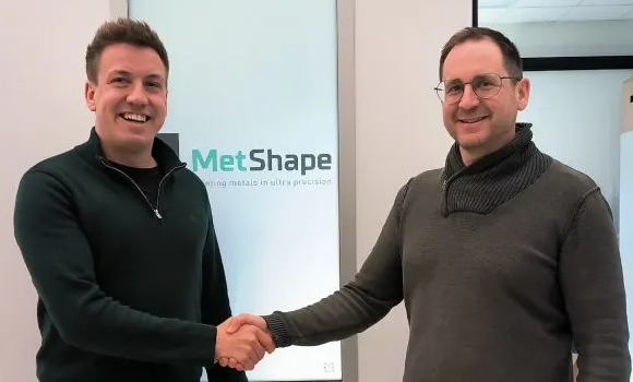 MetShape GmbH has announced that Lucas Vogel will be stepping into the role of CEO, taking over from Andreas Baum (Courtesy Metshape GmbH via LinkedIn)