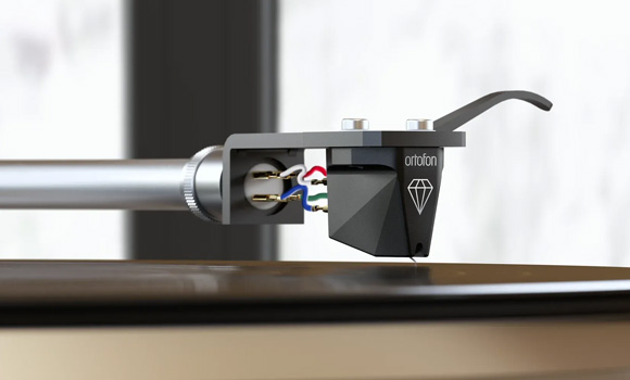 Each of the cartridges in the MC X range feature a different stylus material and/or shape to determine the quality of sound (Courtesy Ortofon)