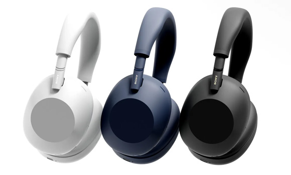 Sony’s newest noise-cancelling headphones feature a MIM hinge (Courtesy Sony)