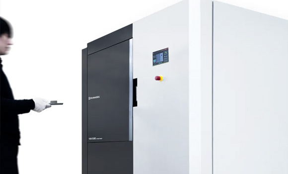 The VHS-CUBE is a compact debinding and sintering vacuum furnace (Courtesy Shimadzu)