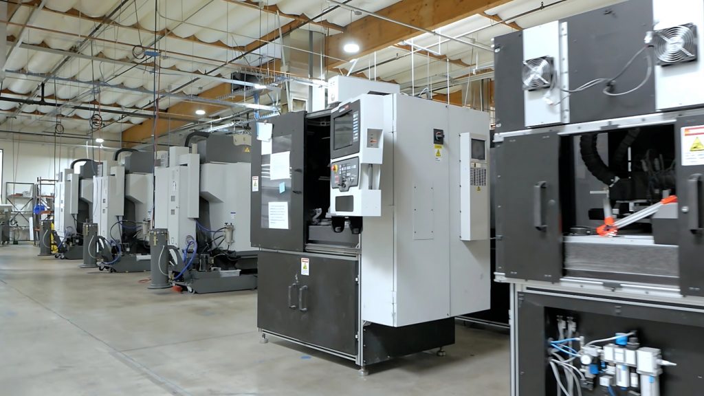 Fig. 3 3DEO’s second generation AM machines installed at the company’s Los Angeles manufacturing facility (Courtesy 3DEO)