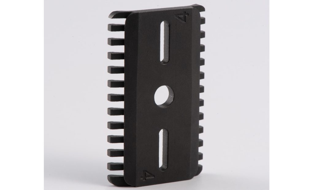 Fig. 13 This Blackland Razor component won a Metal Powder Industries Federation (MPIF) 2021 design excellence award (Courtesy 3DEO/MPIF)