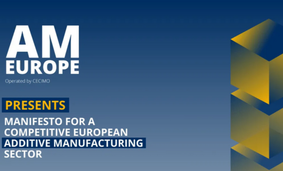 CECIMO and ten signing partners have released a manifesto intended to strengthen Europe’s position in the AM sector (Courtesy CECIMO)
