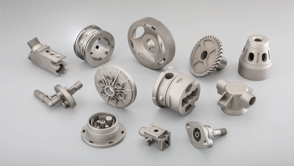 Fig. 16 A selection of metal components produced by INDO-MIM using Binder Jetting (Courtesy INDO-MIM)