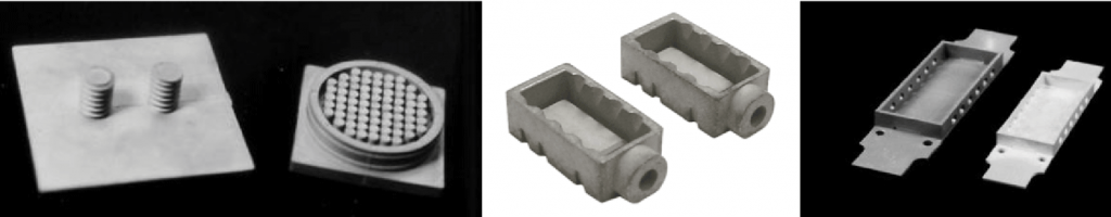 Fig. 44 Several heat spreaders made from W-Cu [7]