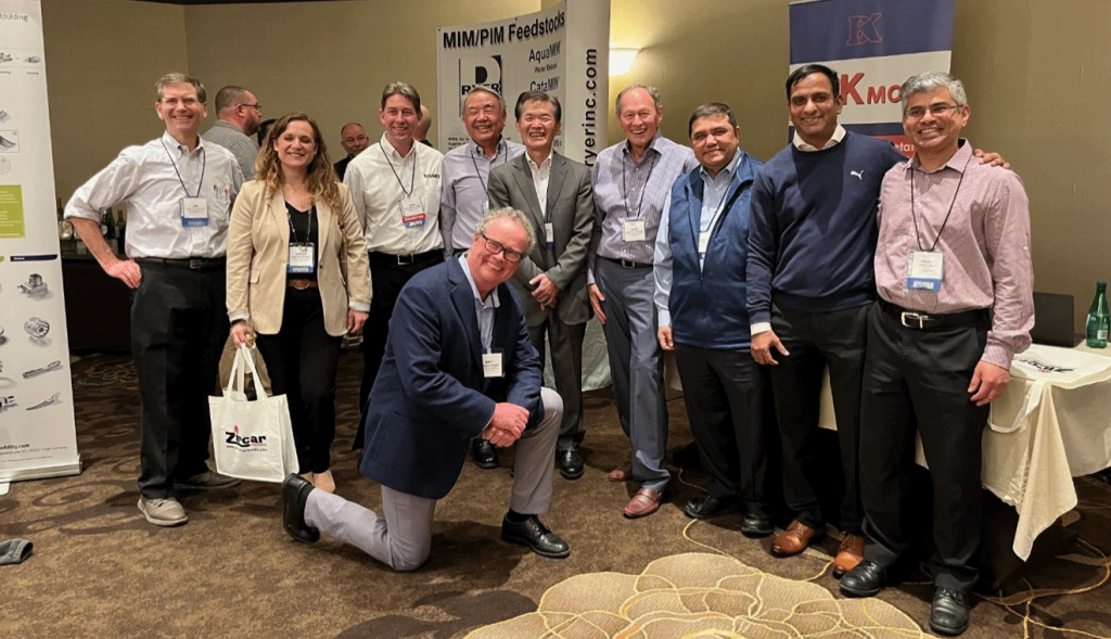 Fig. 66 From left to right: Joseph T Strauss (Joe), Gemma Herranz Sánchez-Cosgalla (Gemma), John L Johnson, Kuen-Shyang Hwang (KS), Hideshi Miura, Randall M German, Animesh Bose, TS Shivashankar (Shiv), Pavan Suri. Kneeling in front is Matthew Bulger (Matt) (Courtesy Animesh Bose)