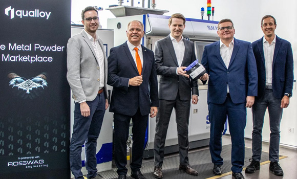The launch of qualloy select marks the company’s first time selling its own powders (Courtesy qualloy)