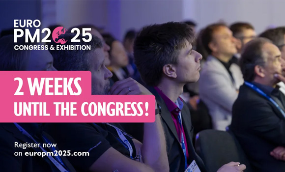 The Euro PM2025 Congress & Exhibition will take place in Glasgow, UK, from September 14–17, 2025 (Courtesy EPMA)