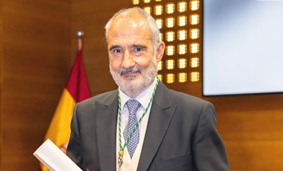 Professor José Manuel Torralba has been sworn in as a full member of Spain’s Royal Academy of Engineering (Courtesy IMDEA Materials Institute)