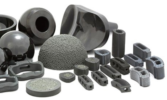 SINTX produces a range of silicon nitride components for surgical applications (Courtesy SINTX)