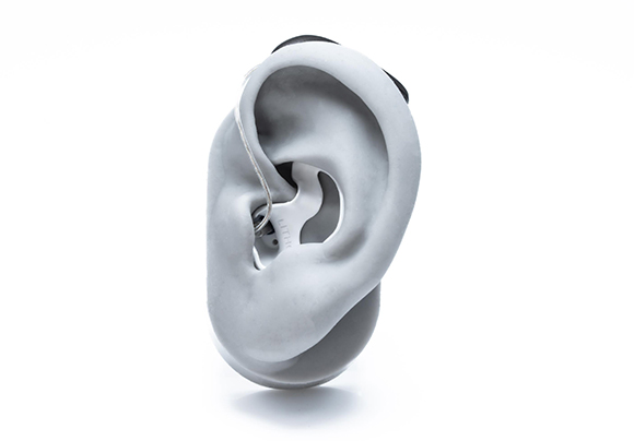 Lithoz will premiere patient-specific ceramic earmoulds for hearing aids (Courtesy Lithoz)