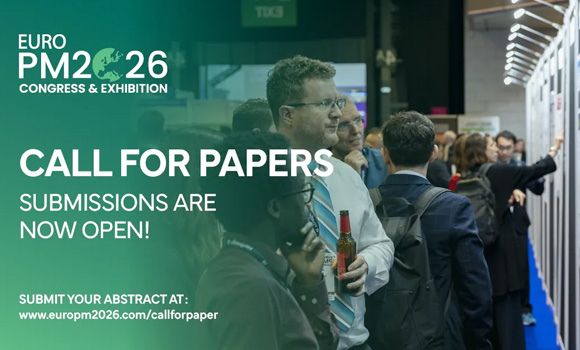 The European Powder Metallurgy Association has opened abstract submissions for Euro PM2026 (Courtesy EPMA)