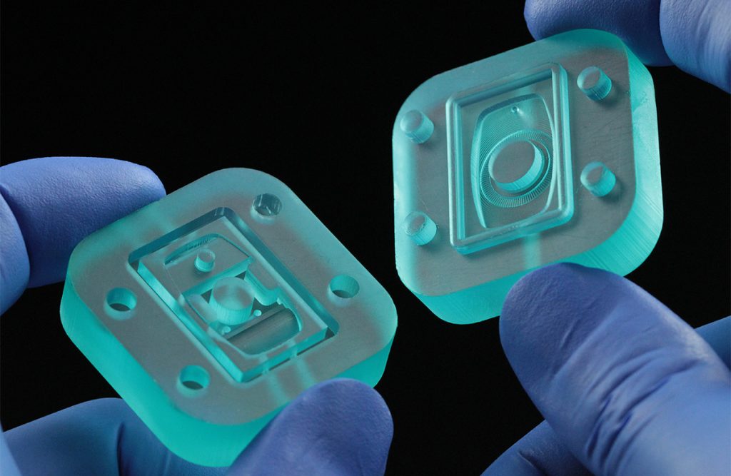 Fig. 8 Inserts used for prototype and small-series MIM tooling (Courtesy Element 22)