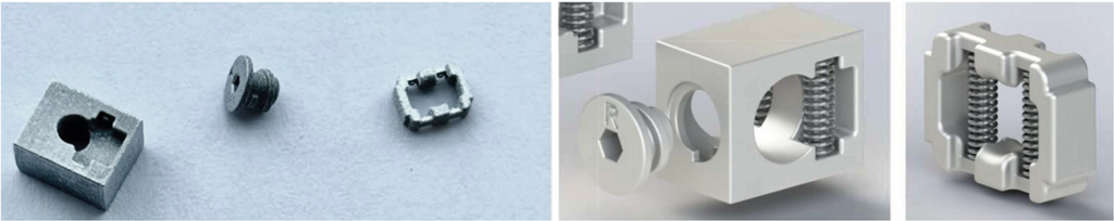 Fig. 22 Electromedical connectors produced by Azoth (Courtesy Mattia Forgiarini, Azoth)