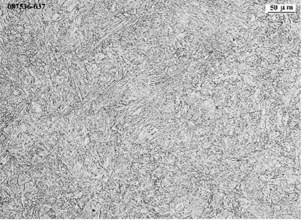 Fig. 29 Microstructure of post-sinter HIPed parts after normalising and annealing, showing significantly finer microstructure vs Fig. 28 (Courtesy Iñigo Agote, TECNALIA)