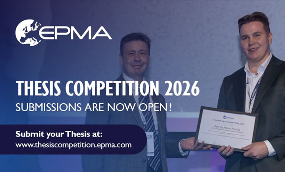 Applications for the 2026 Powder Metallurgy Thesis Competition are now open (Courtesy EPMA)