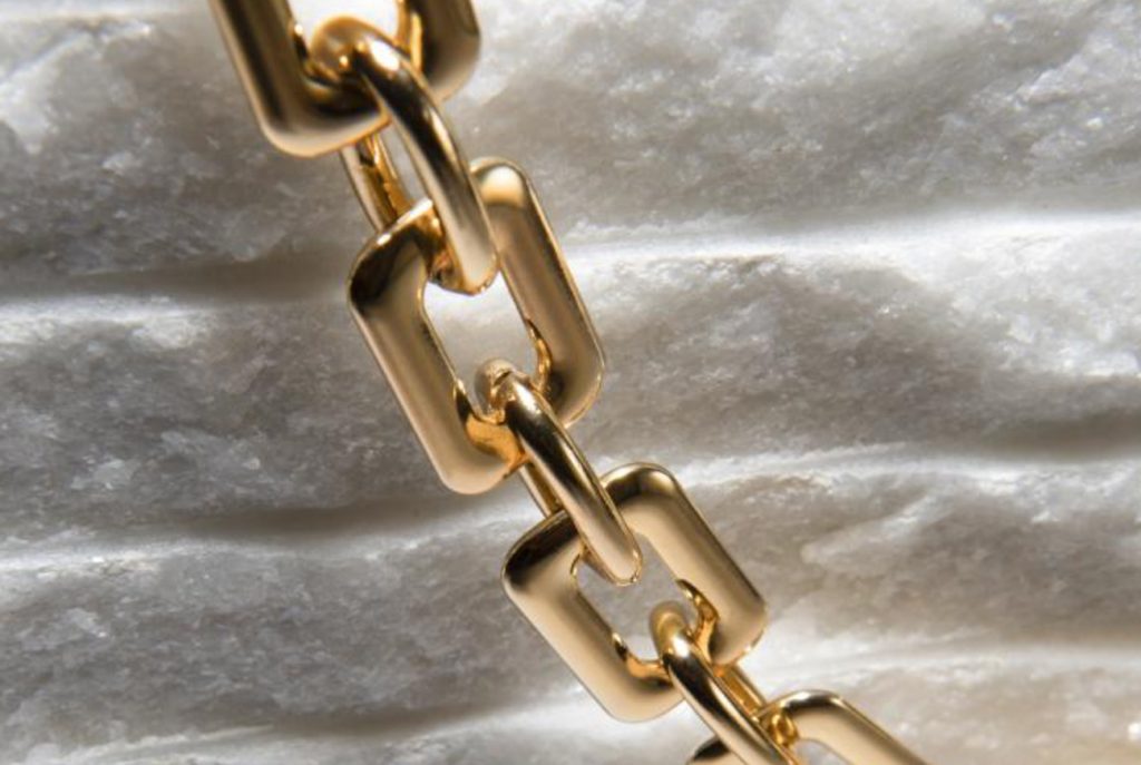 Fig. 5 Fine chain produced by Legor using HP Metal Jet technology (Courtesy Legor)