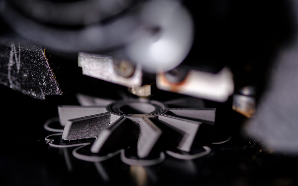 Fig. 6 Filament-based part manufacture using Blesol Tech materials (Courtesy Blesol Tech)