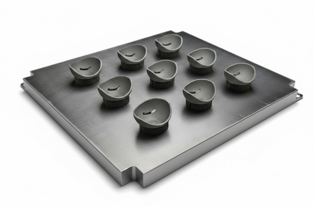 Fig. 11 Implant components produced via MTIG’s Additive Manufacturing technology (Courtesy MTIG)