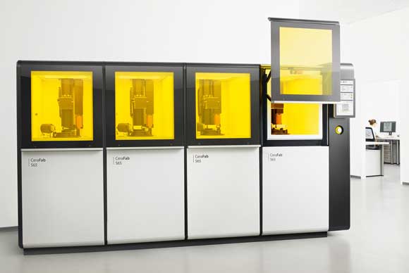 Lithoz’s range of Additive Manufacturing machines – including the CeraFab System, CeraFab Lab L30 and CeraFab Multi 2M30 (Courtesy Lithoz GmbH)