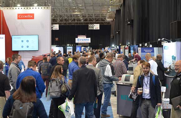 Attendees at a previous edition of Ceramics Expo (Courtesy Ceramics Expo/Smarter Shows Ltd)