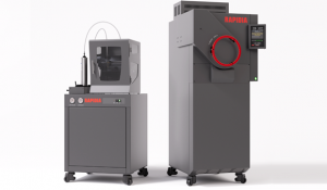 Rapidia’s Conflux 1 system consists of a metal AM machine and vacuum sintering furnace (Courtesy Rapidia)