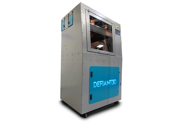 The Defiant200 is a compact, all-in-one system available for pre-order at a price of £40,000 (Courtesy Defiant3D)