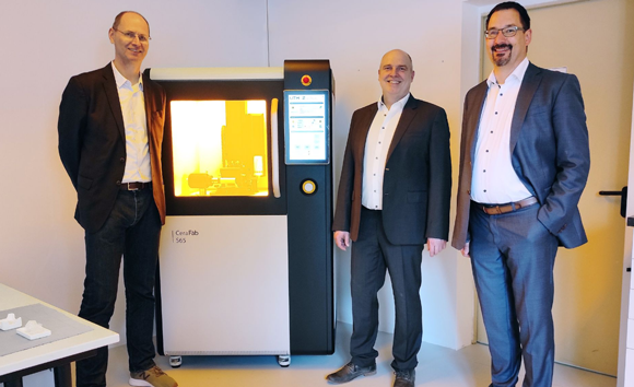 WZR Ceramic Solutions will use the CeraFab S65 Additive Manufacturing machine for components used in the generation of green hydrogen (Courtesy Lithoz)