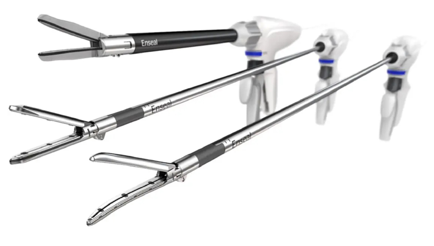 Fig. 1 Tissue sealing instrument for minimally invasive surgery (Courtesy J&J)