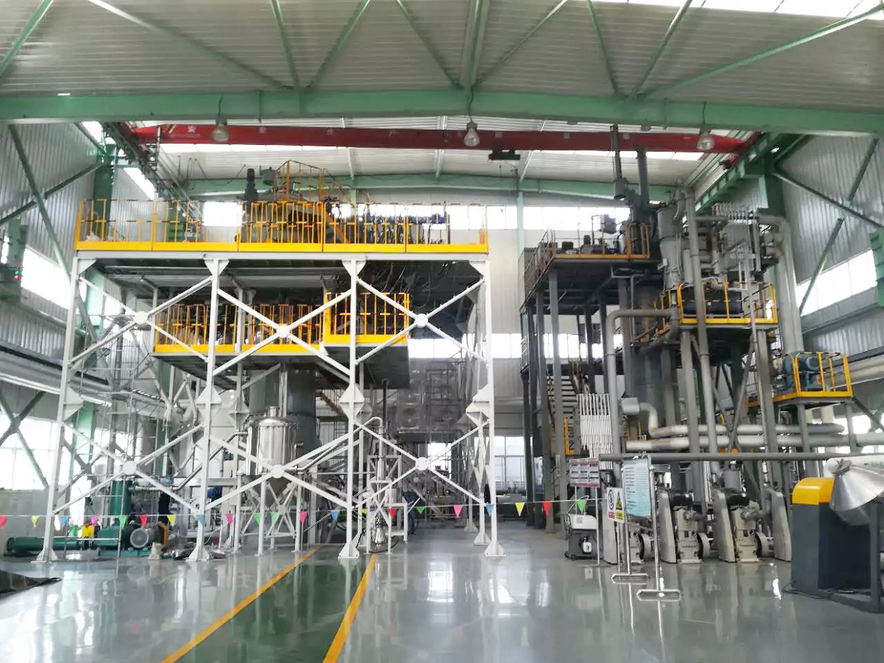 Fig. 6 Gas atomisation powder production lines at Jingye Lide (Courtesy Jingye Lide)