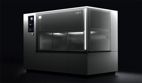 D3-AM unveiled its Micro Particle Jetting technology and LABII Ceramic Additive Manufacturing machine at Formnext (Courtesy D3-AM GmbH)